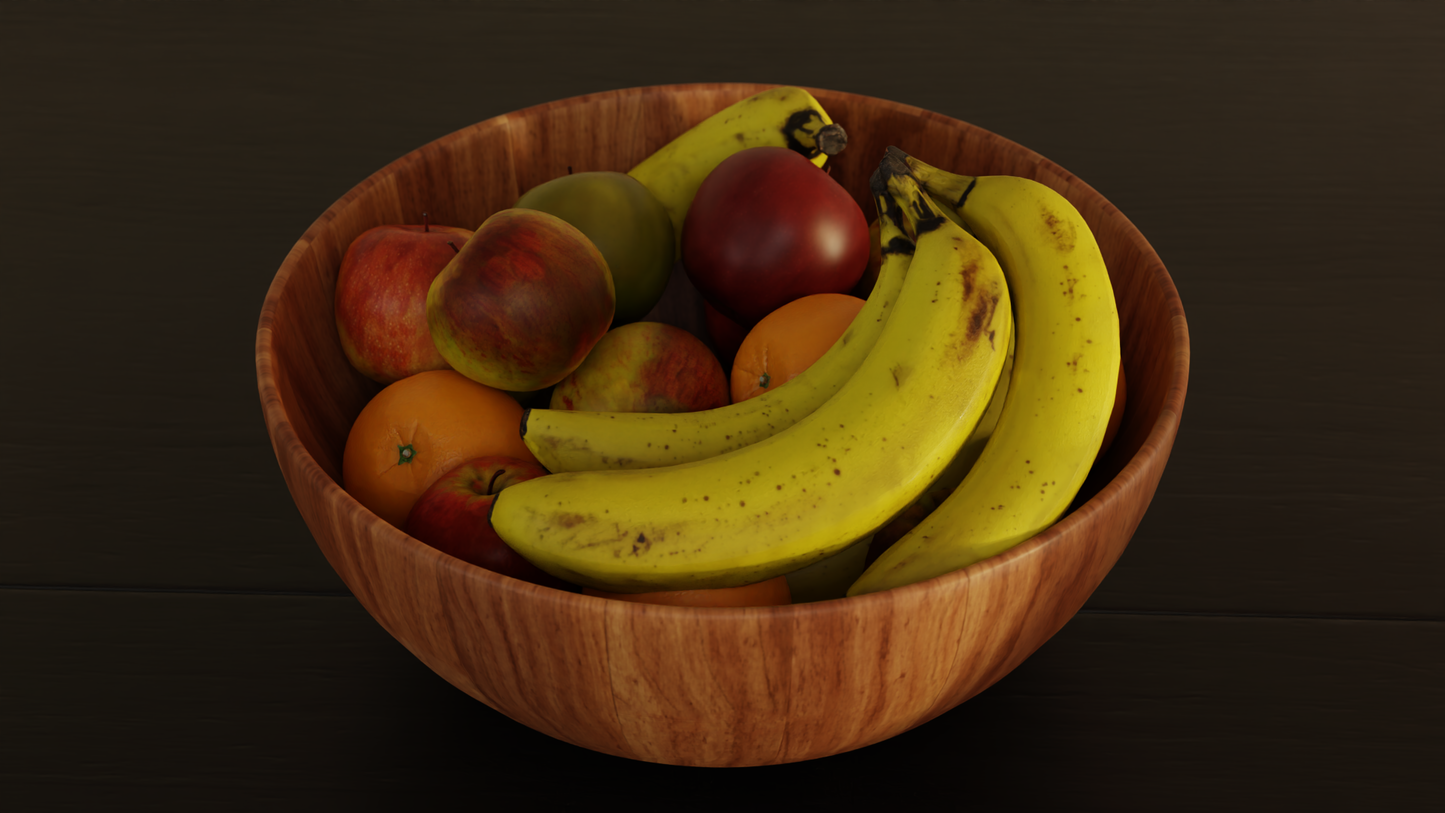 Fruit bowl 3D model
