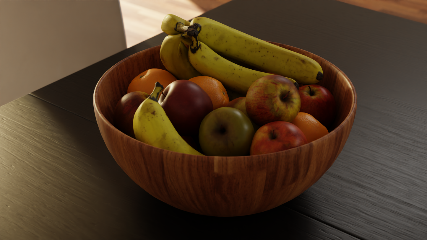 Fruit bowl 3D model