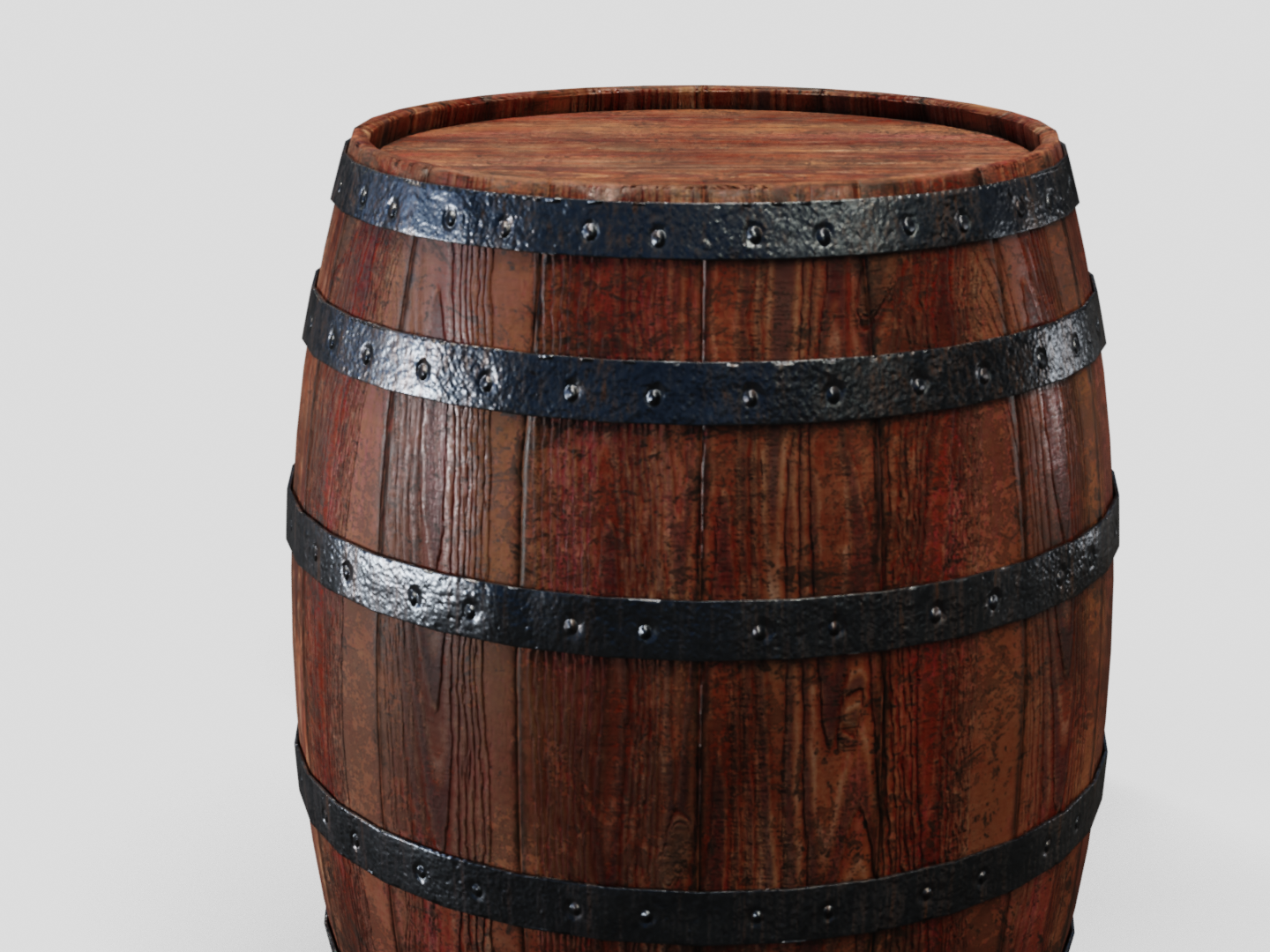 Barrel wooden set
