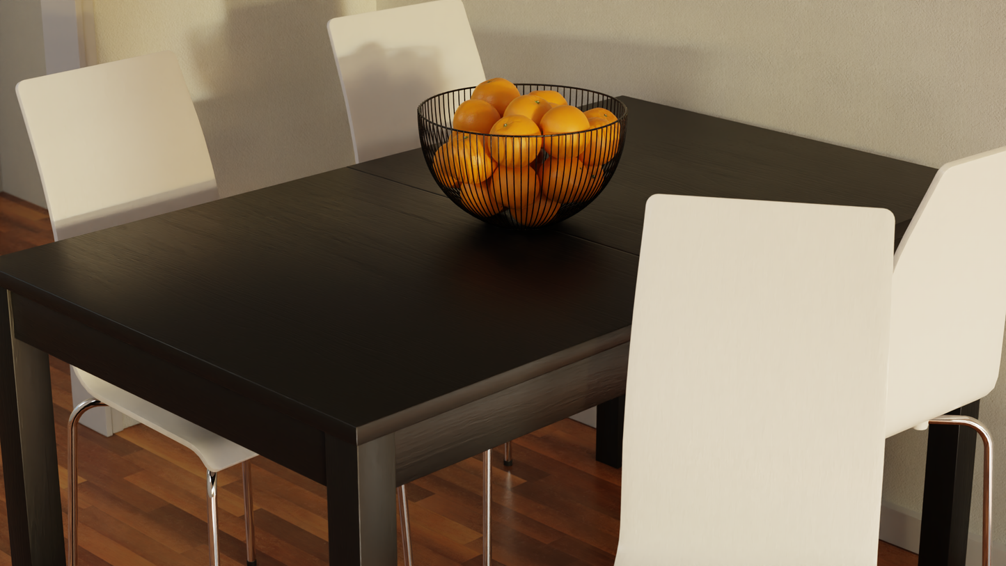 Fruit bowl Oranges 3D model