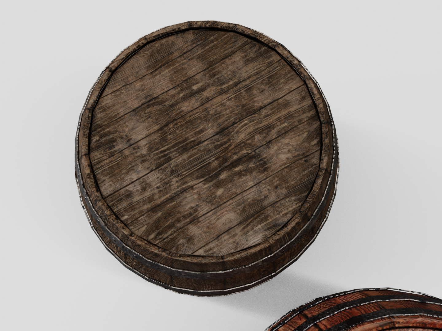 Barrel wooden set