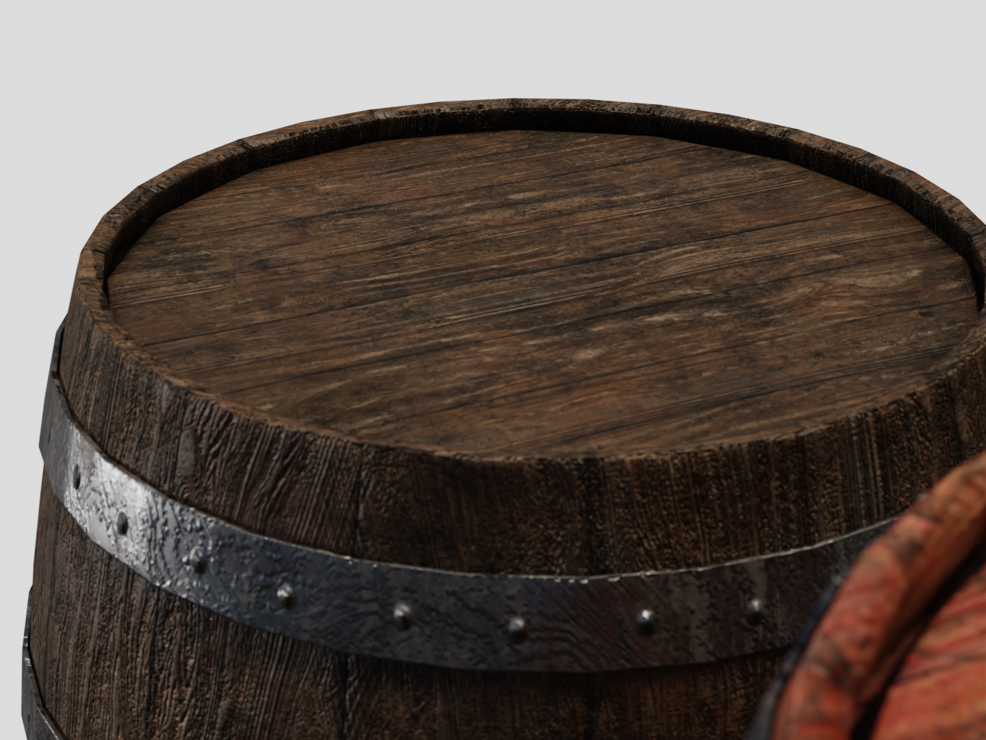 Barrel wooden set