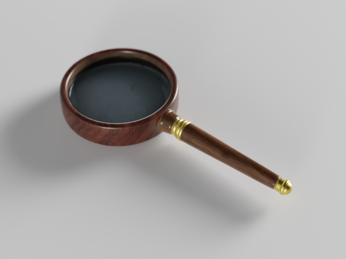 Magnifying glass 3D model