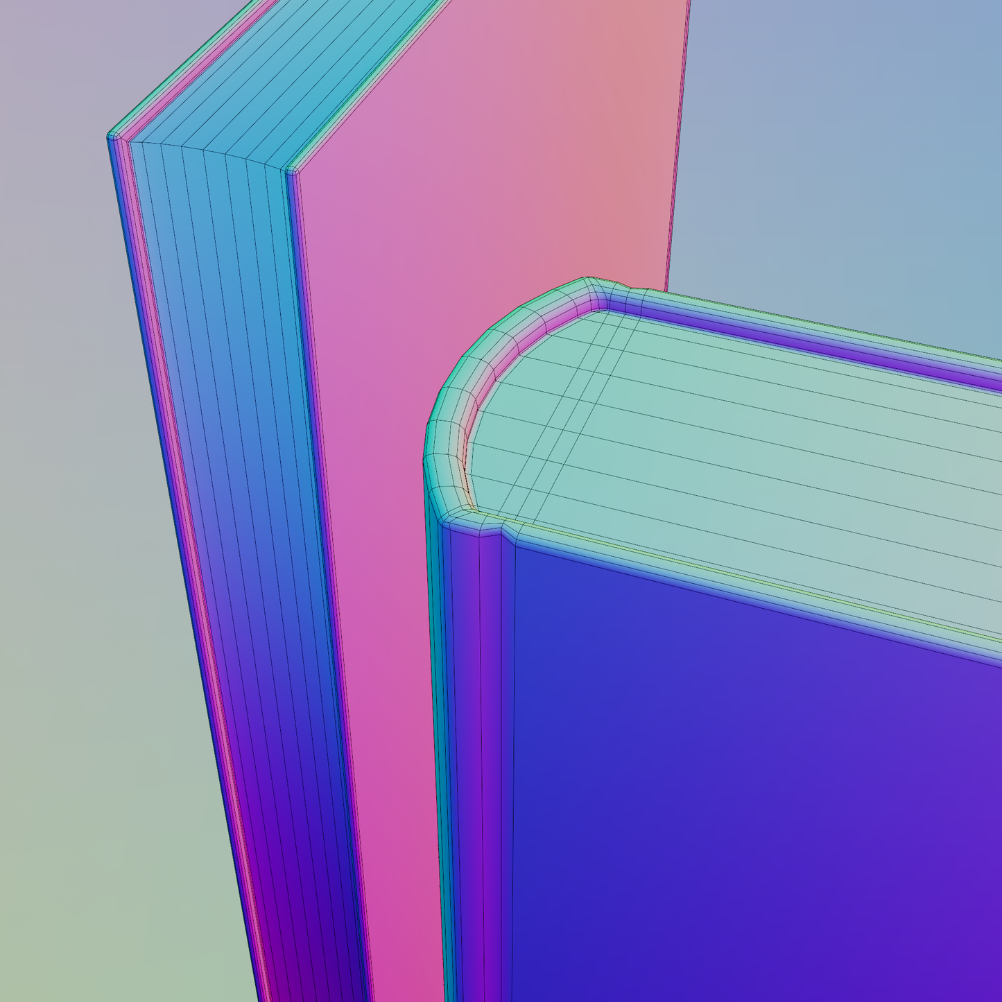 Books original set 3D model