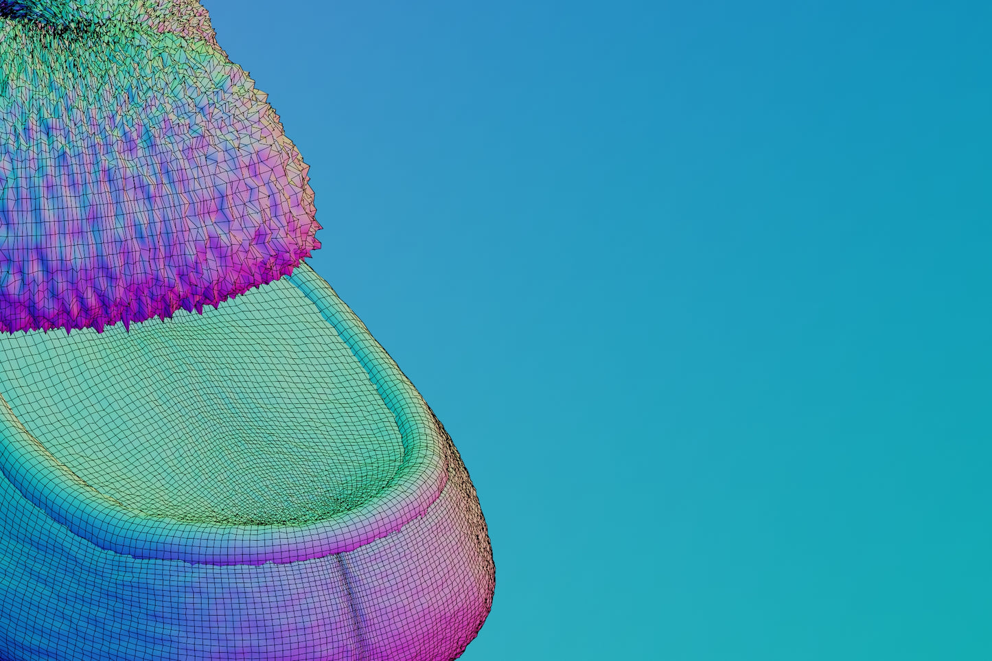 Bedroom slippers cozy 3D model