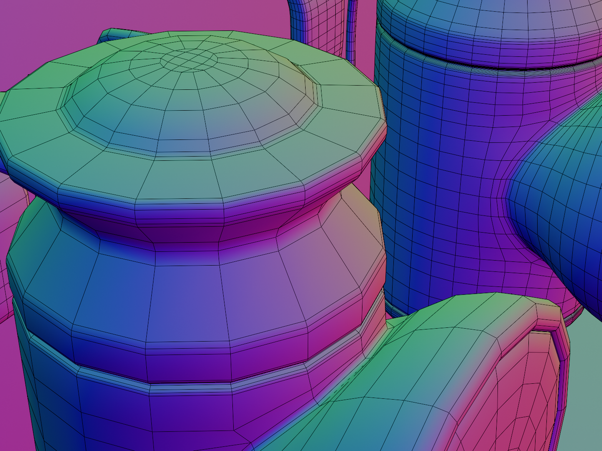 Wall lantern 3D model