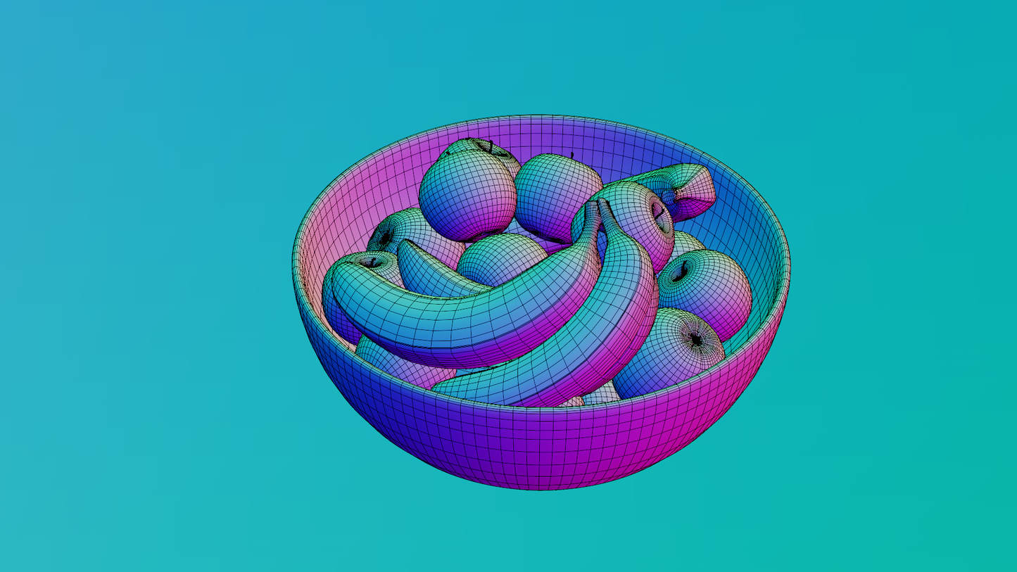 Fruit bowl 3D model