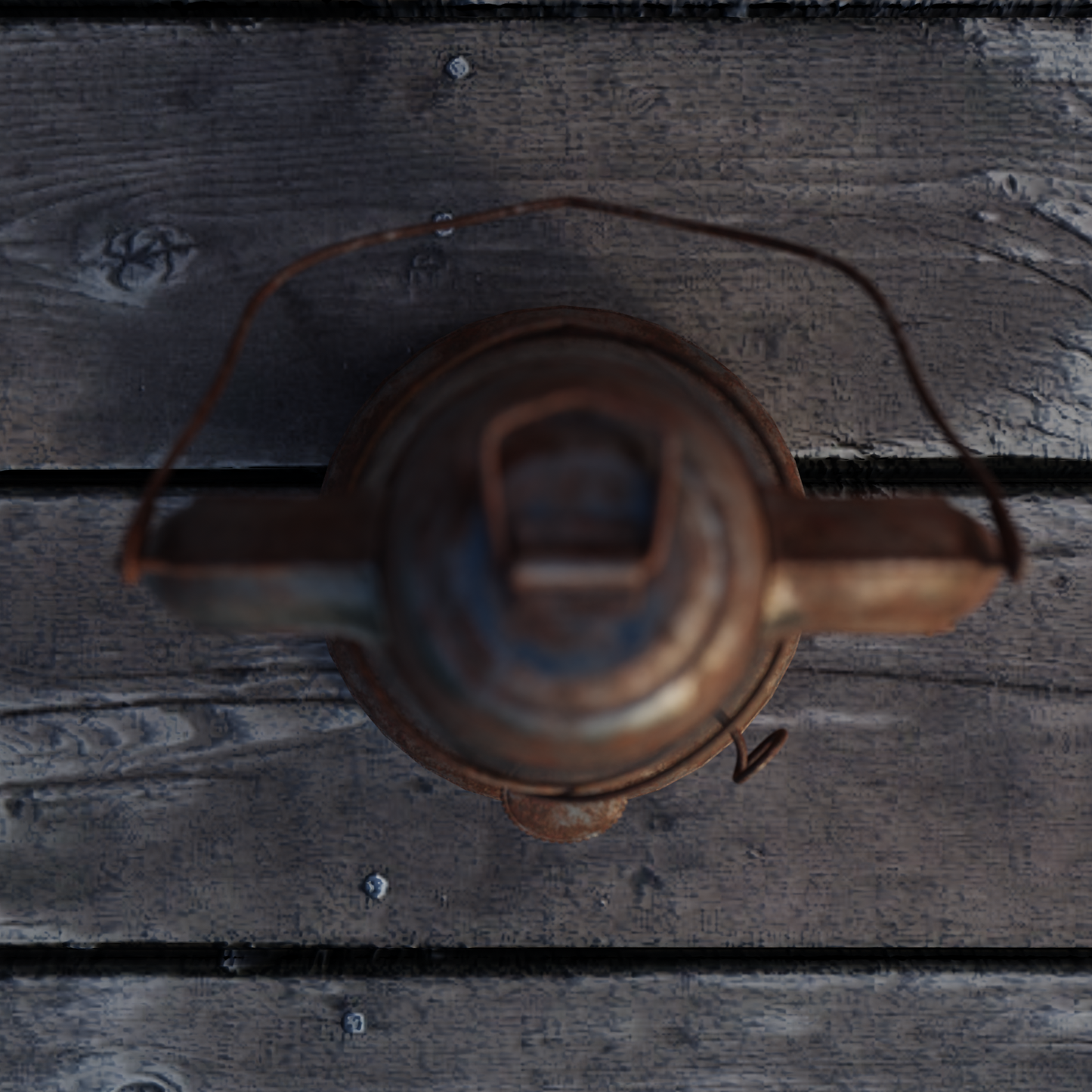 Storm Lantern rusty 3D model