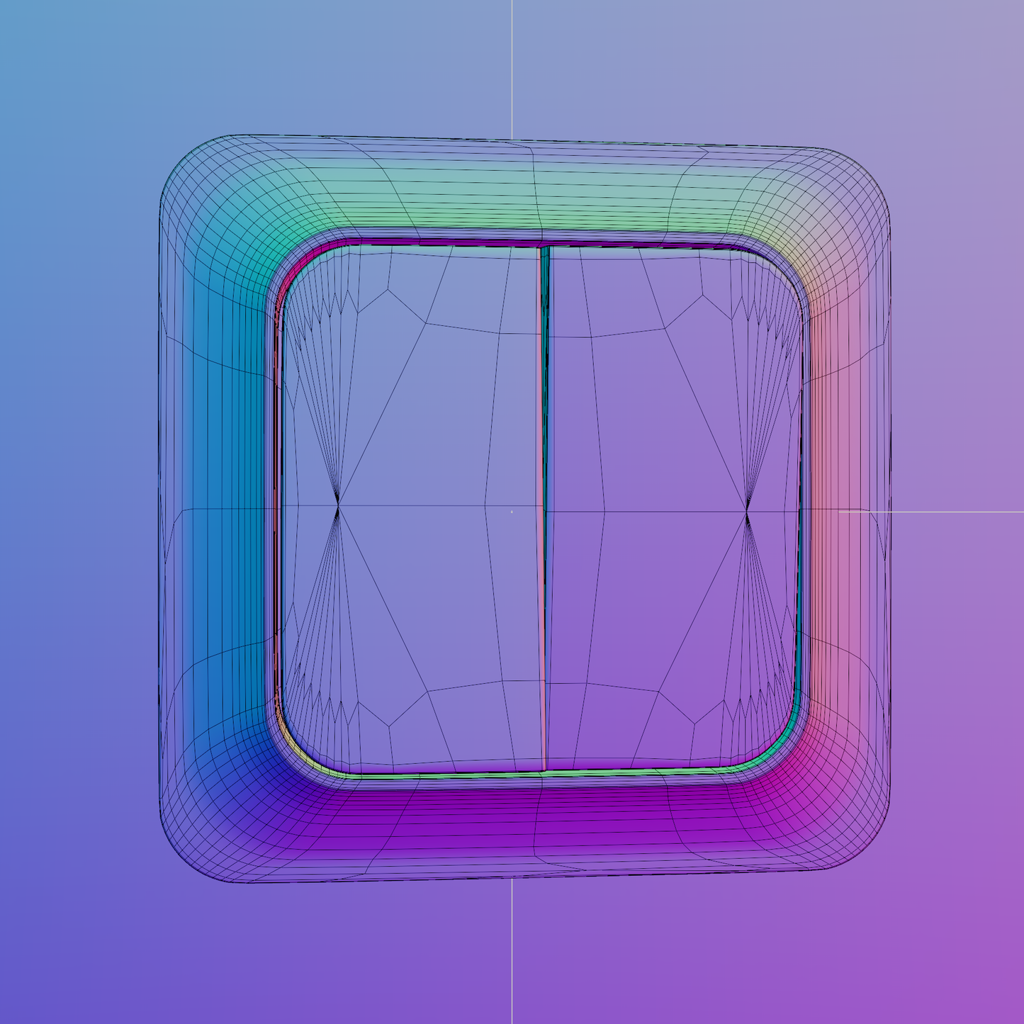 Trendy Light switch 3D model