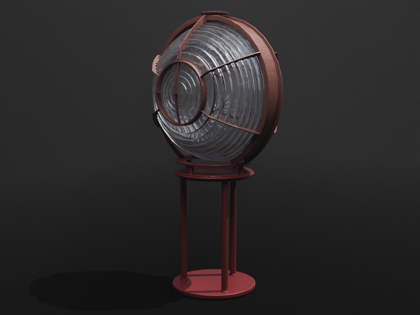Fresnel light 3D model