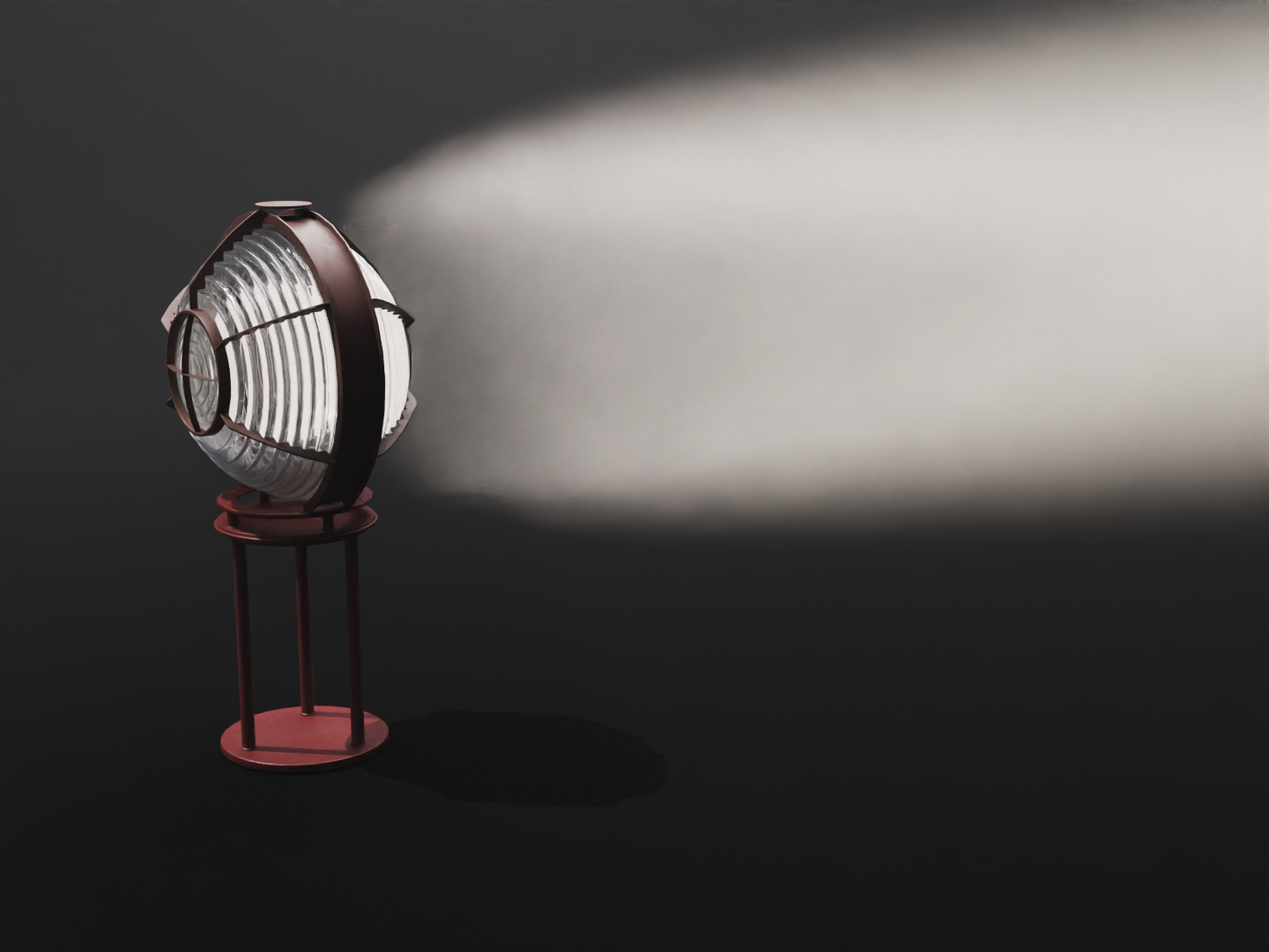 Fresnel light 3D model