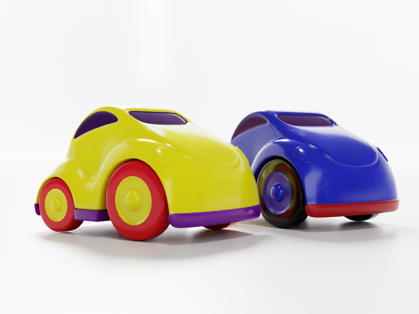 Toy car 3D model