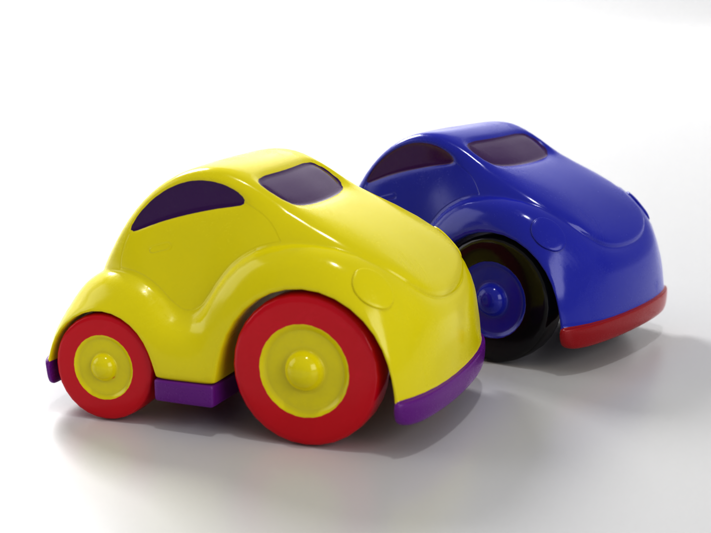 Toy car 3D model
