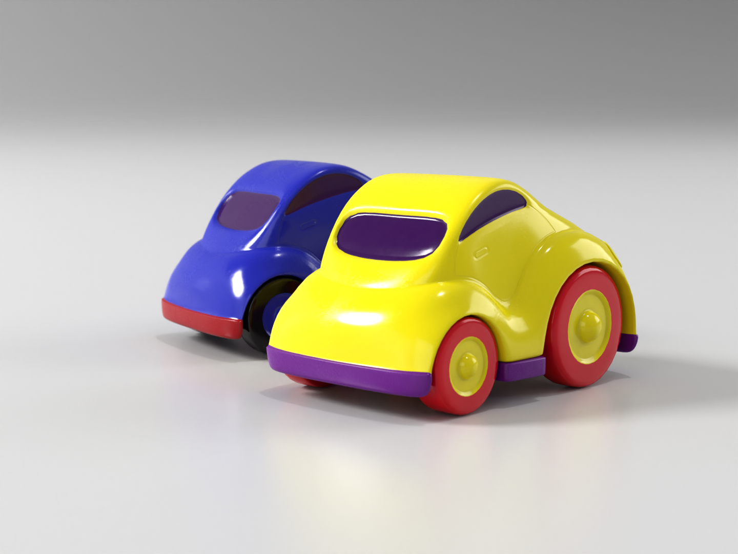 Toy car 3D model