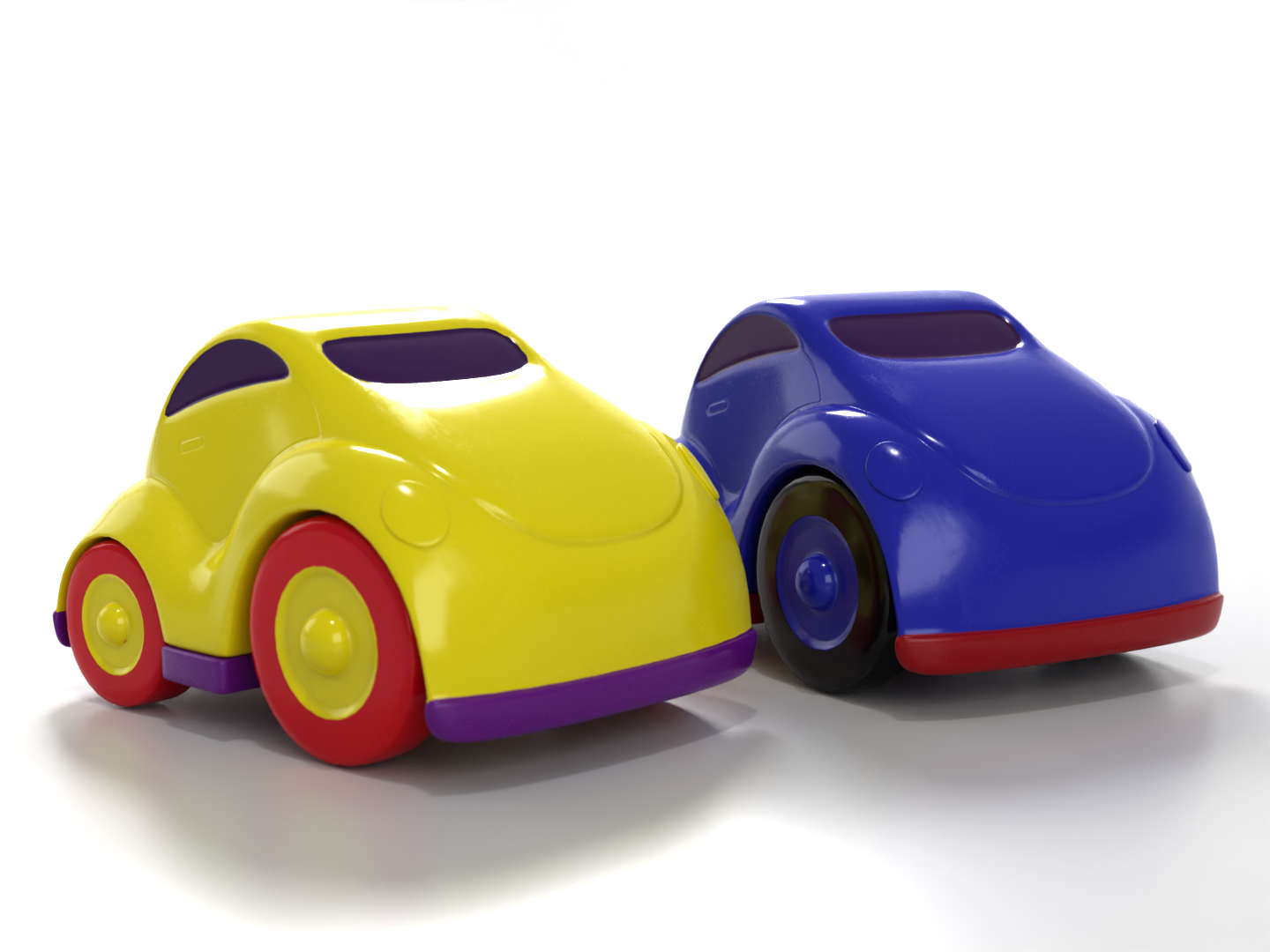 Toy car 3D model