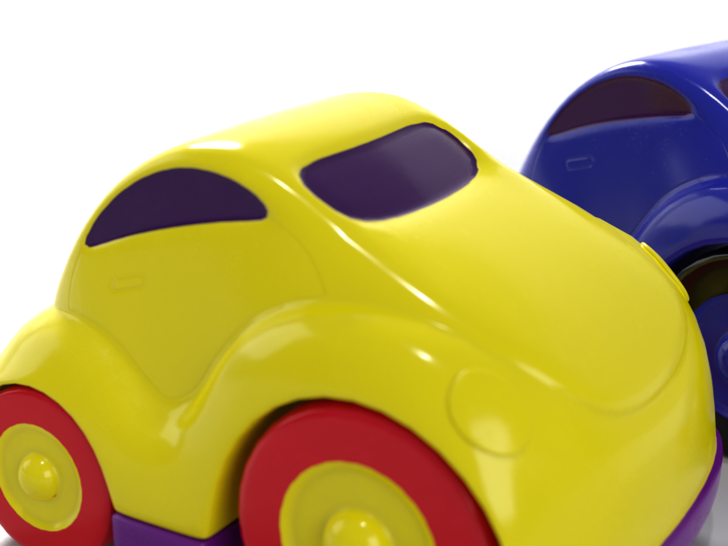 Toy car 3D model