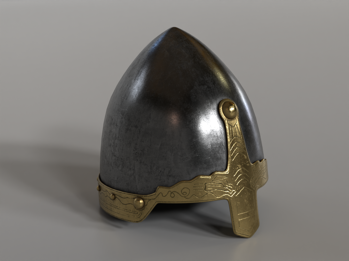 Medieval helmet 3D model