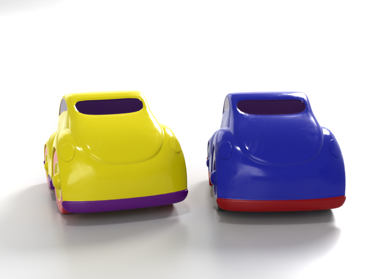 Toy car 3D model