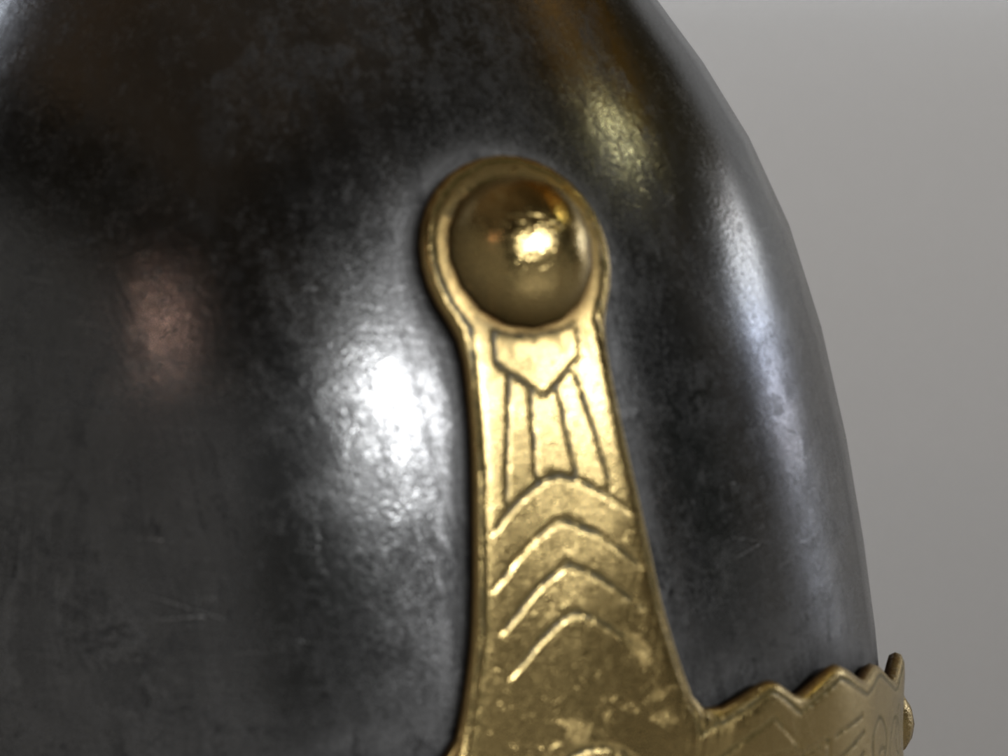 Medieval helmet 3D model