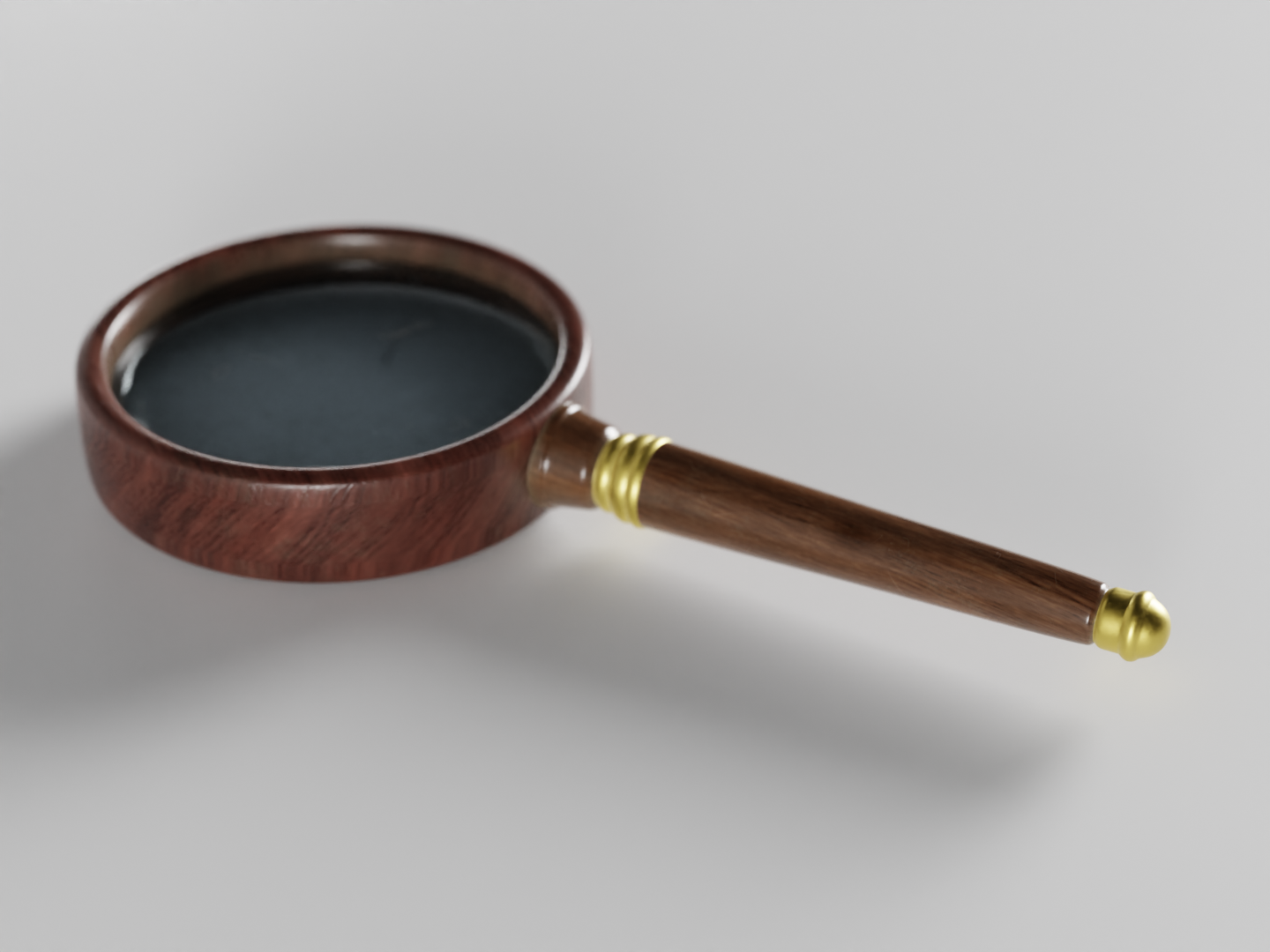 Magnifying glass 3D model