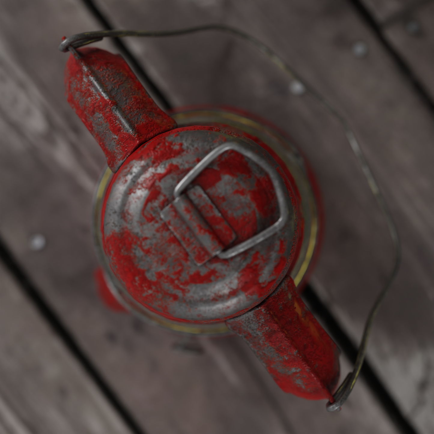 Oil lamp set 3D model