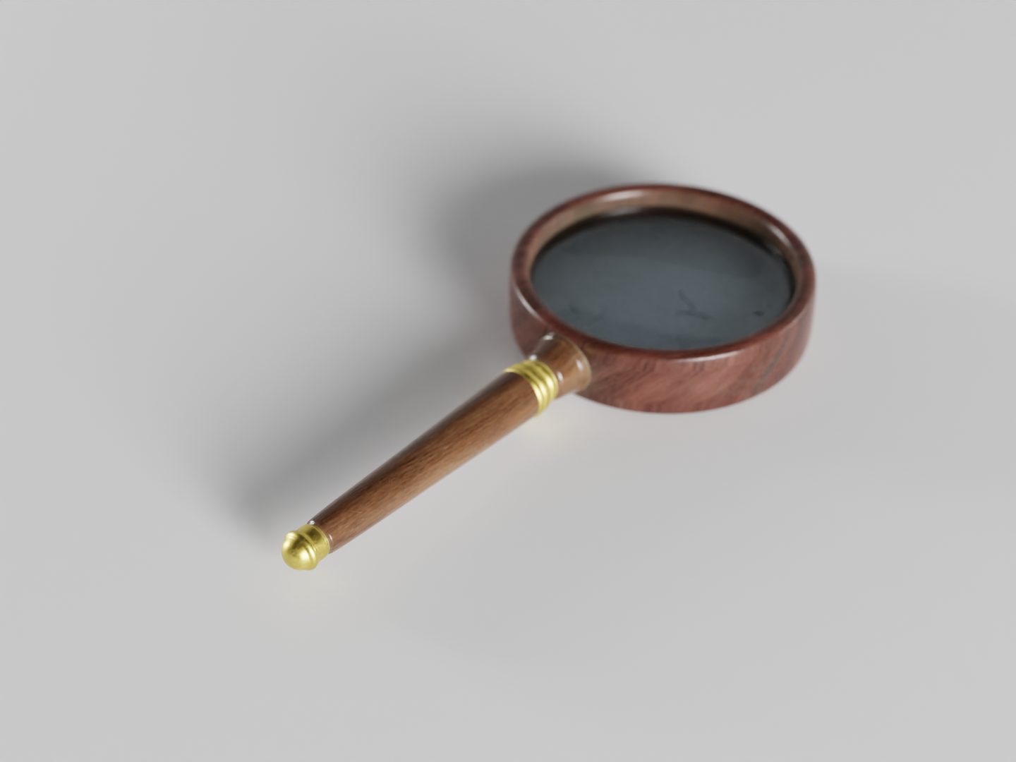 Magnifying glass 3D model