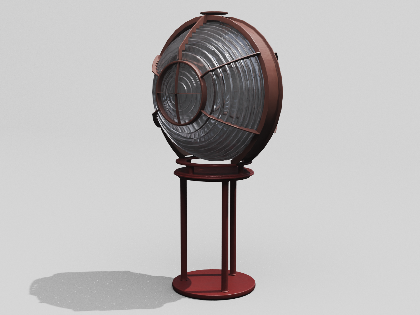 Fresnel light 3D model