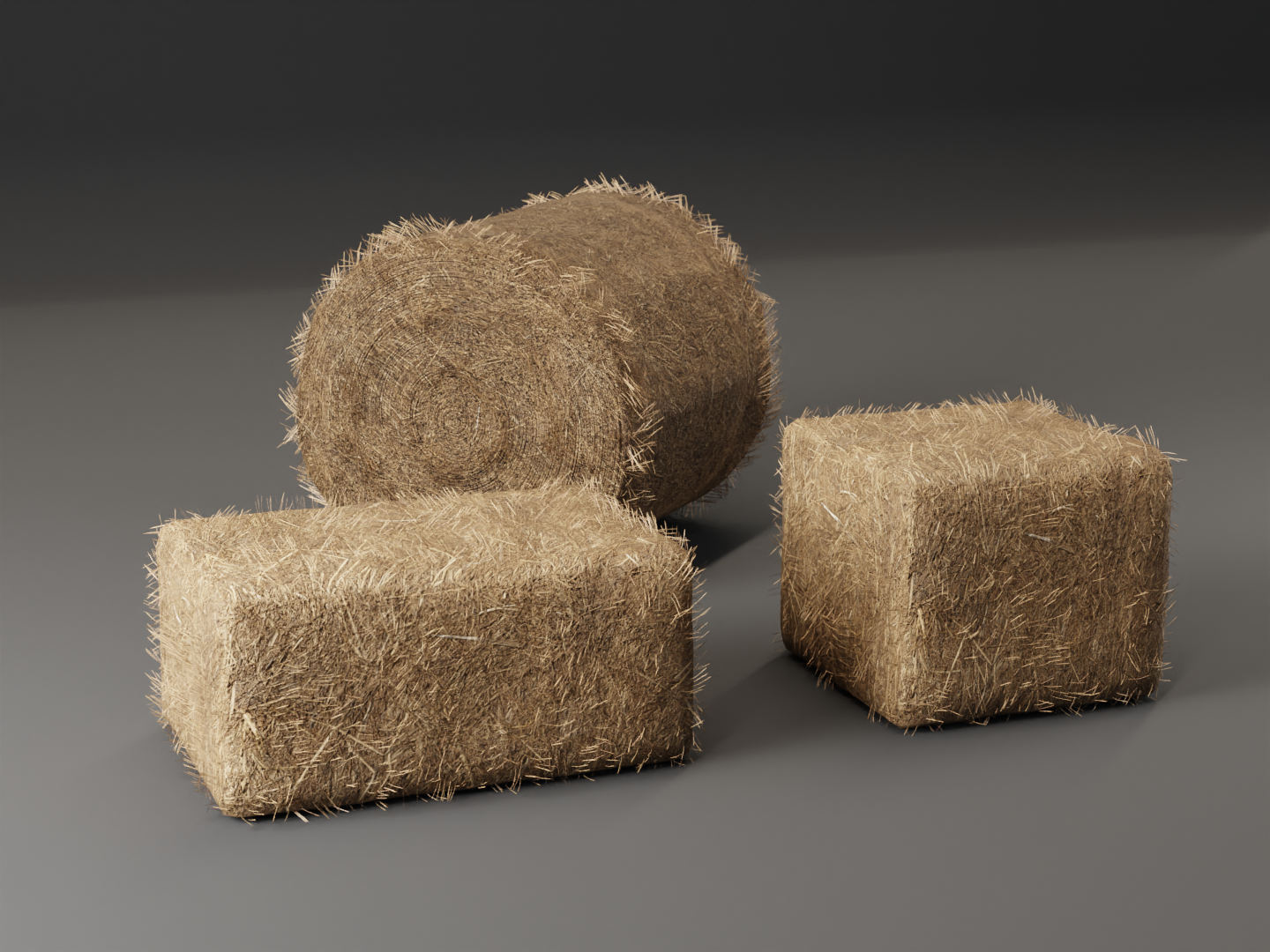 Hay bale set