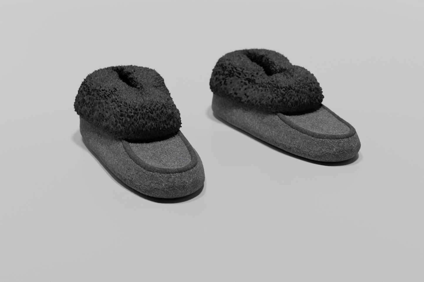 Bedroom slippers cozy 3D model