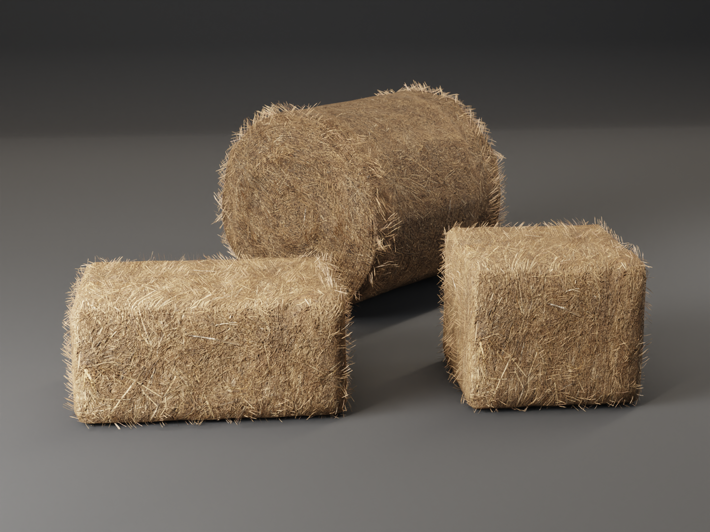 Hay bale set