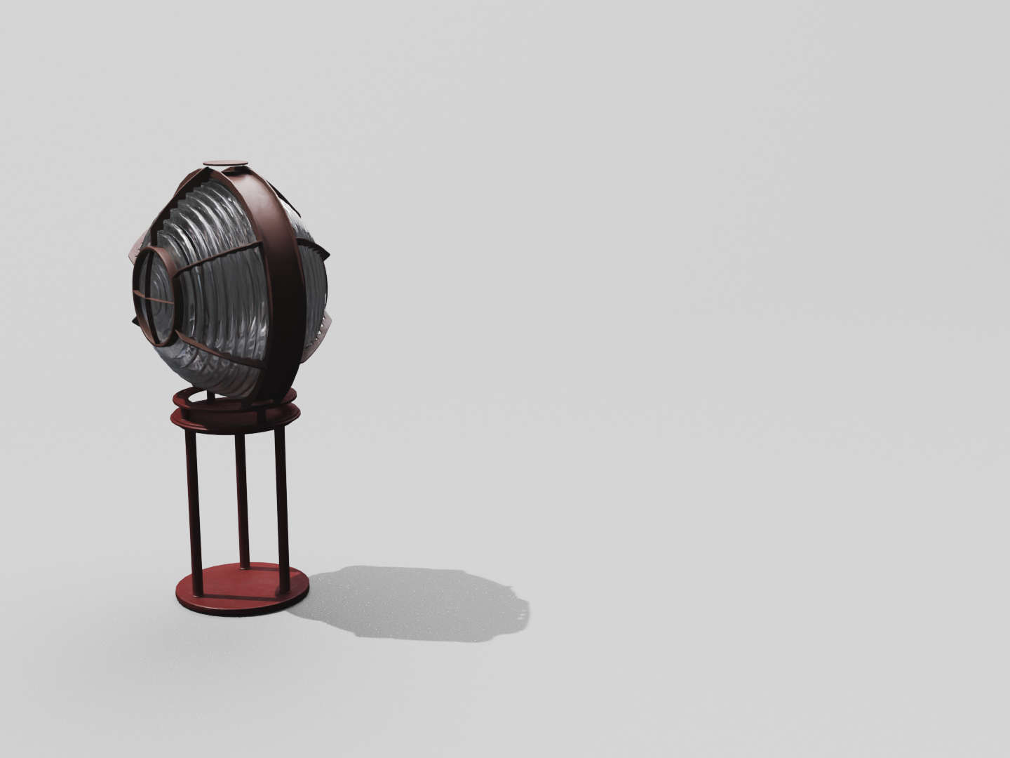 Fresnel light 3D model