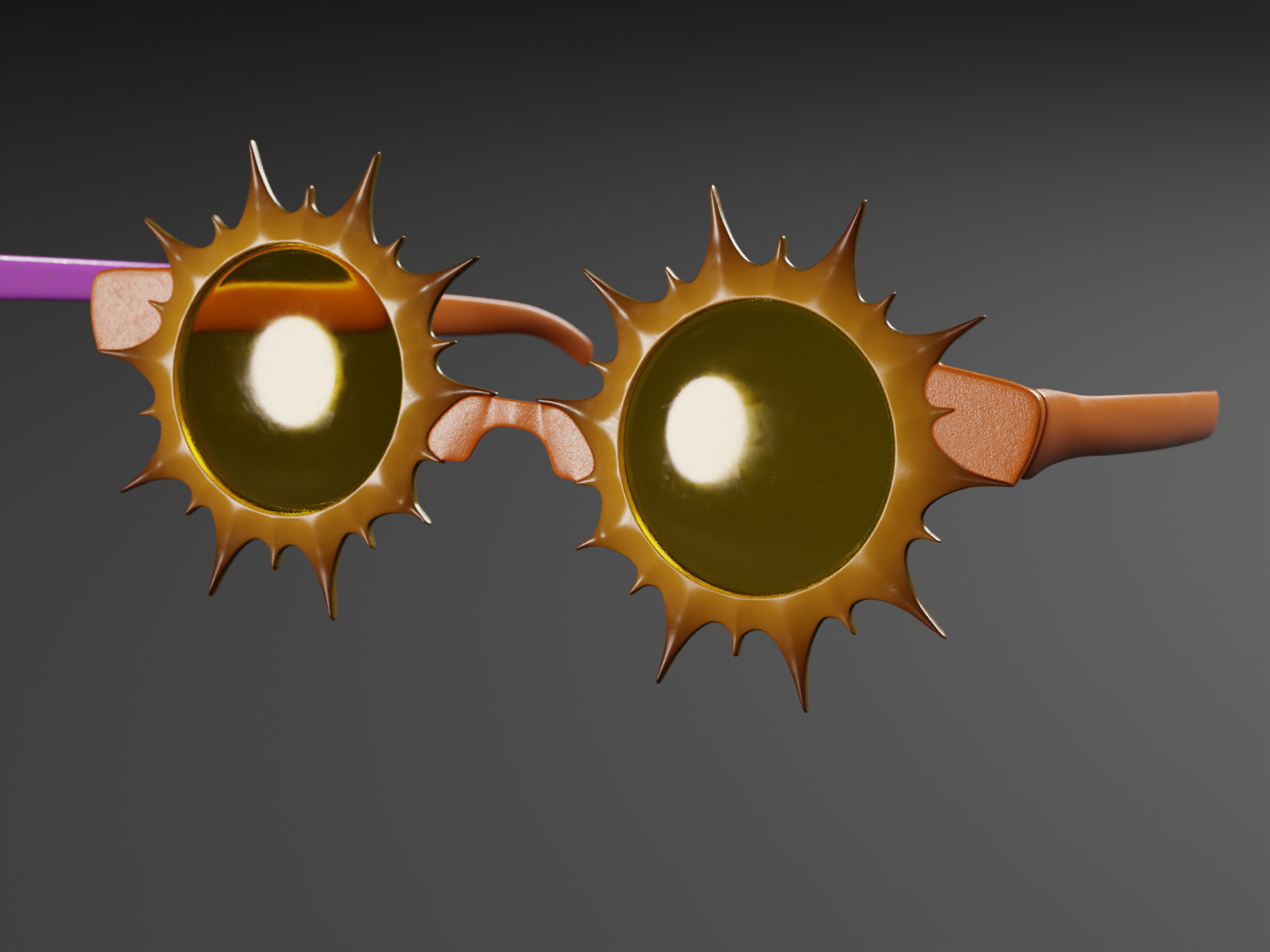 Pack of sunshades 3D model