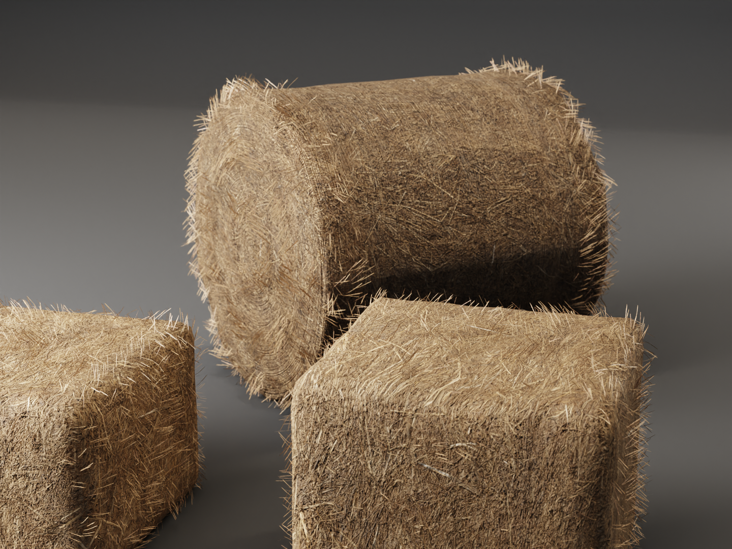 Hay bale set