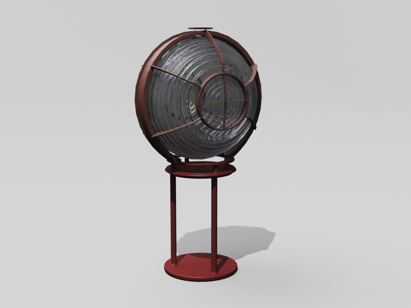 Fresnel light 3D model