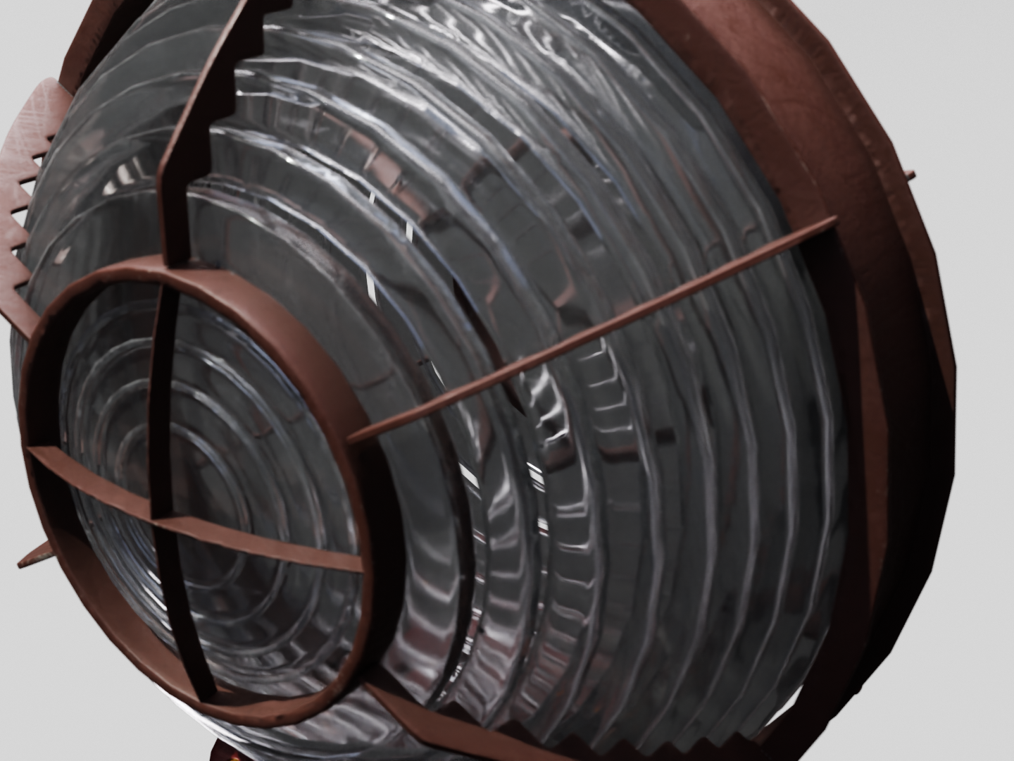 Fresnel light 3D model