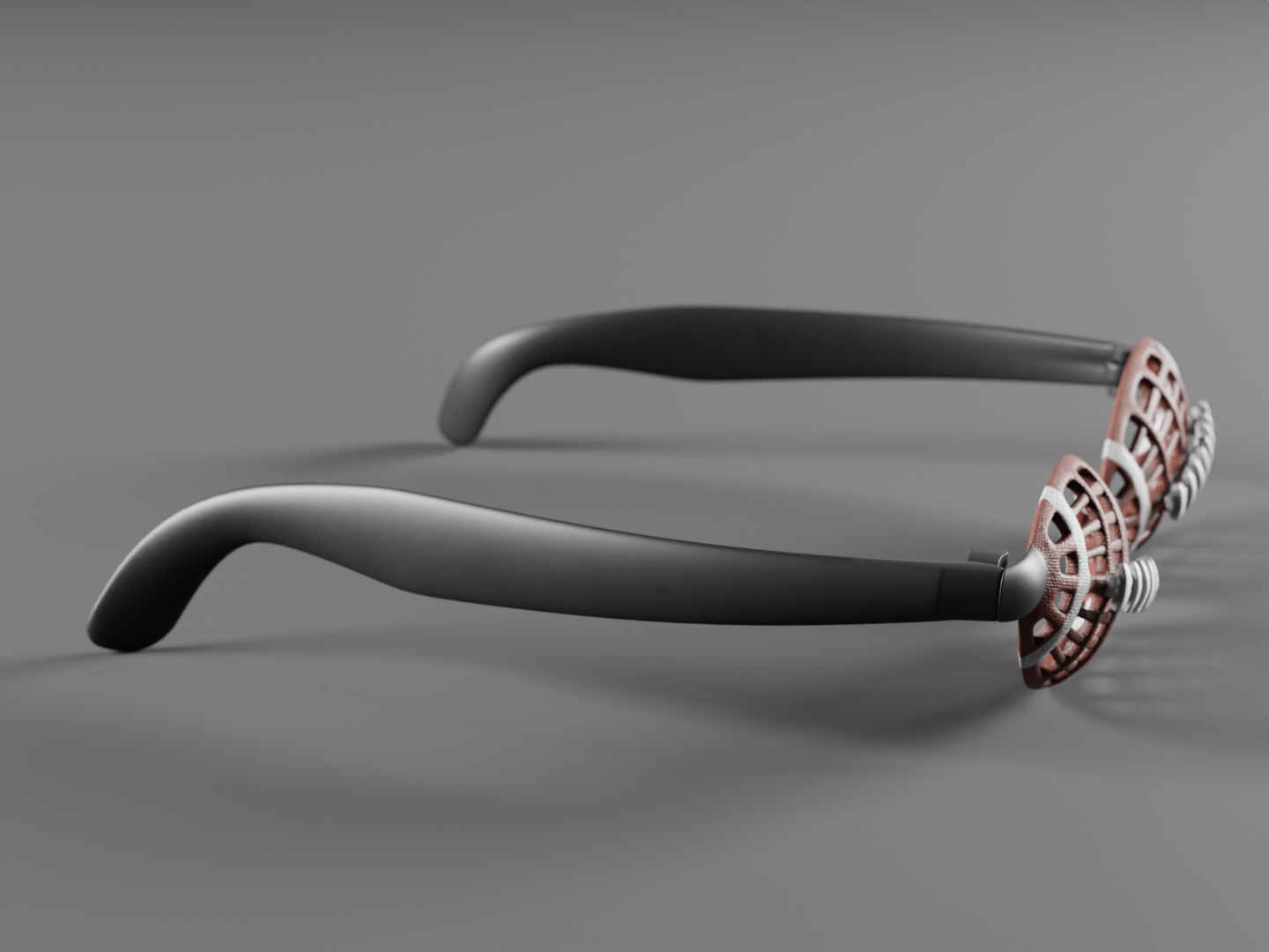American Football Shades 3D model