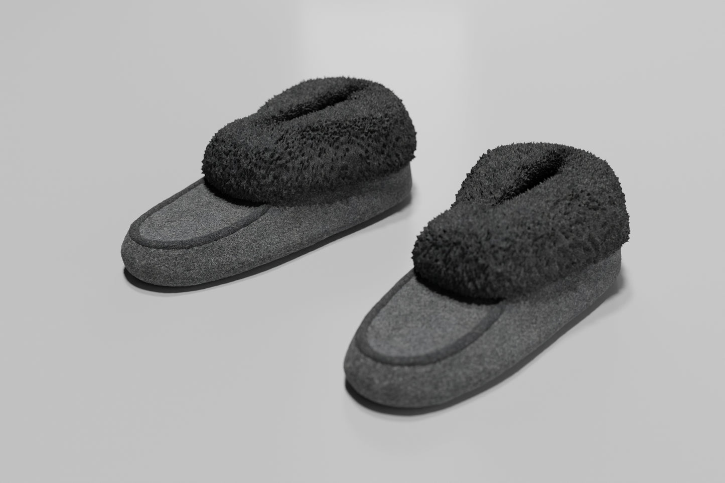 Bedroom slippers cozy 3D model