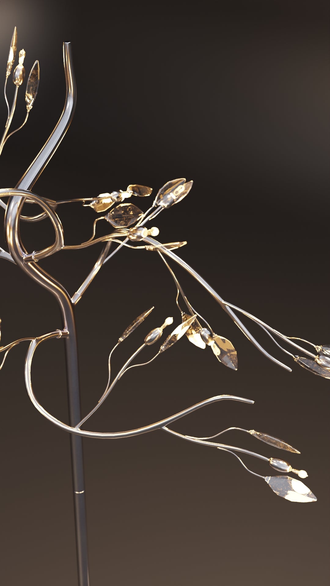 Tree lamp 3D model