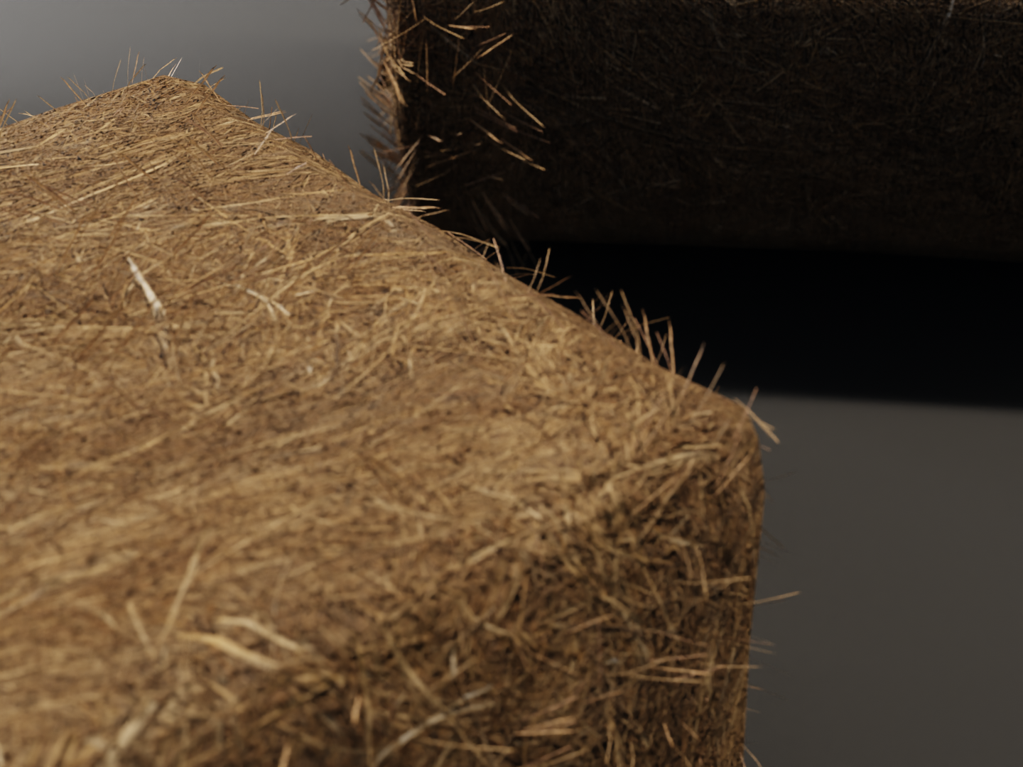 Hay bale set