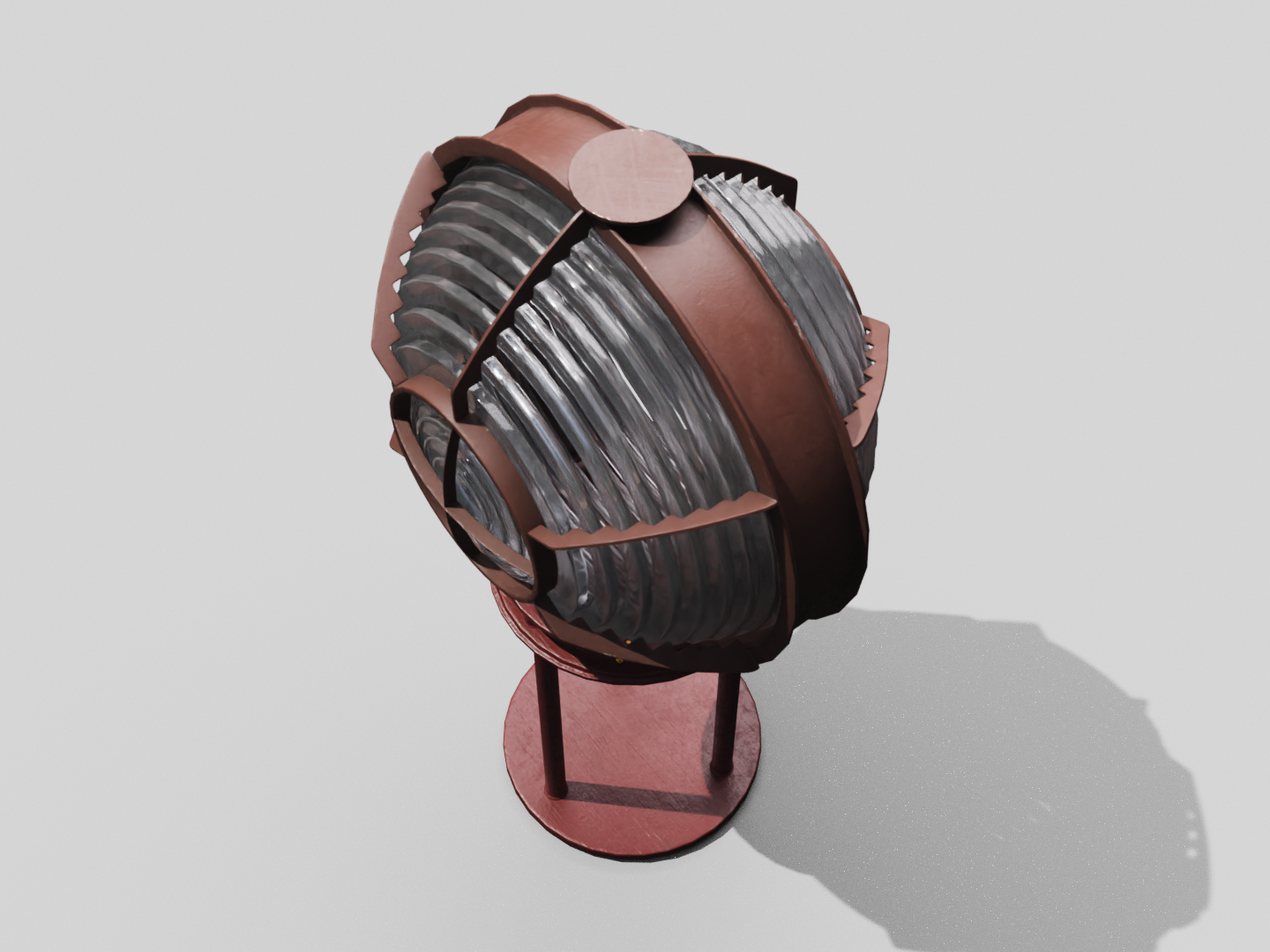Fresnel light 3D model