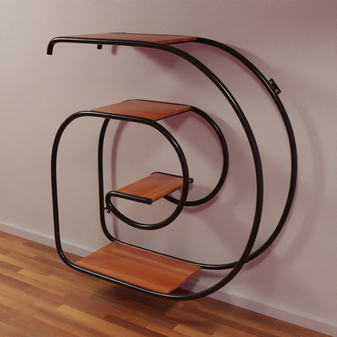 Wall mounted shelf 3D model