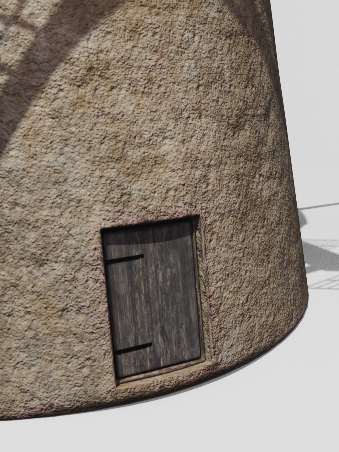 Old windmill 3D model