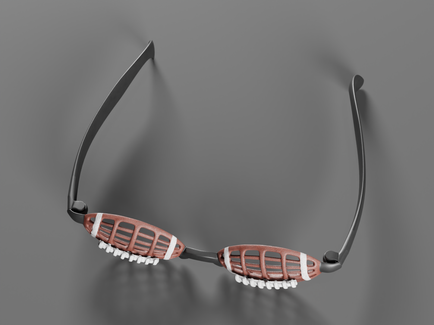 American Football Shades 3D model