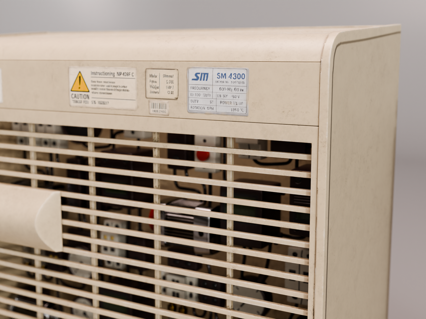 HVAC set 3D model