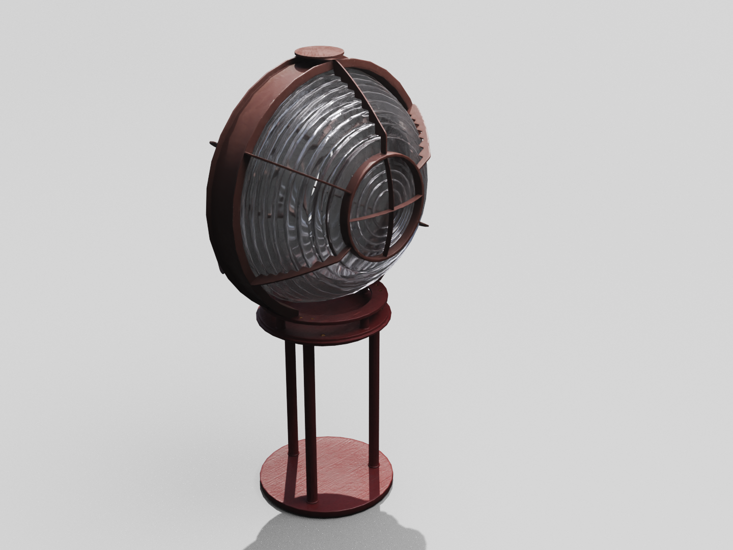 Fresnel light 3D model