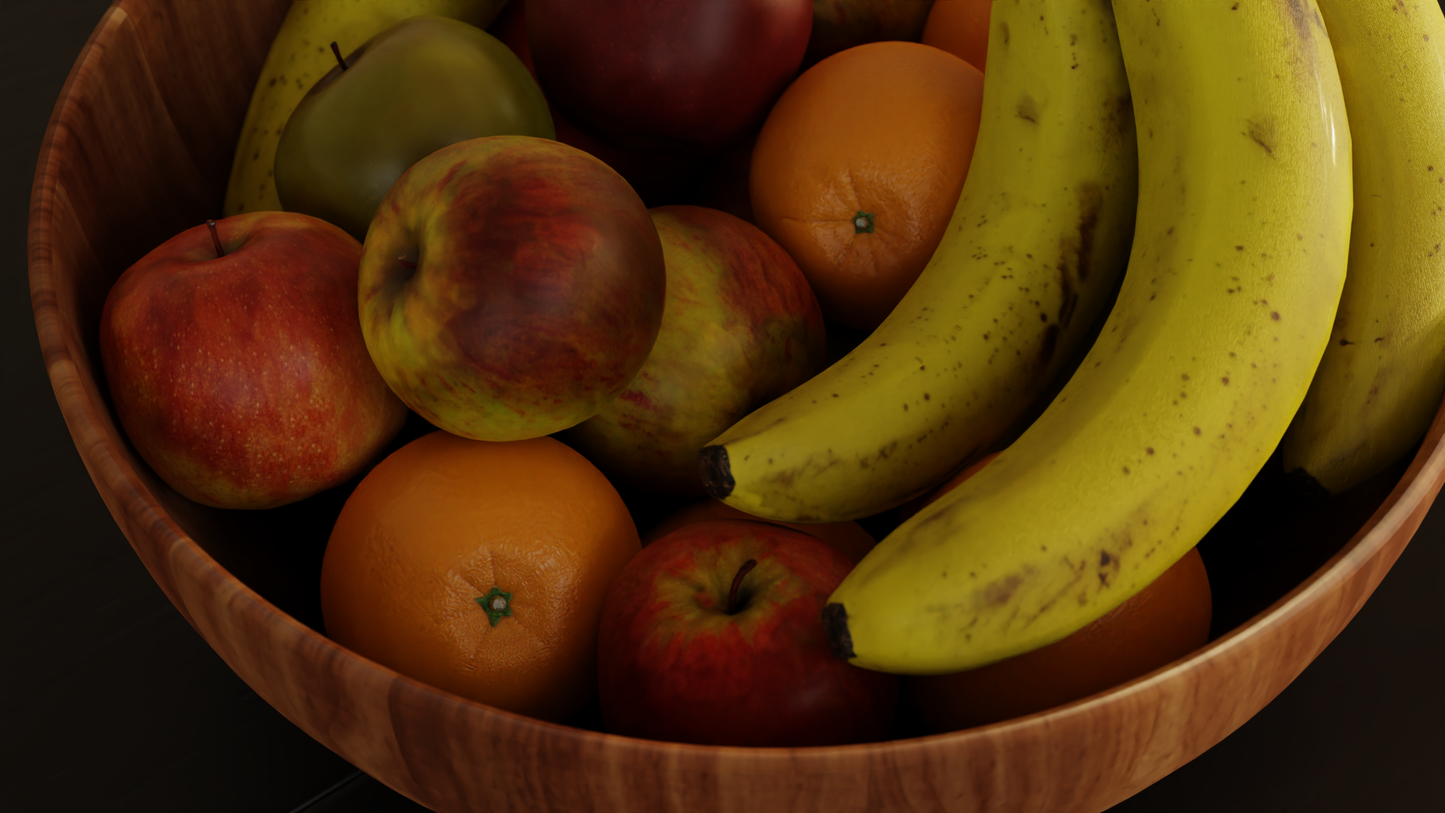 Fruit bowl 3D model
