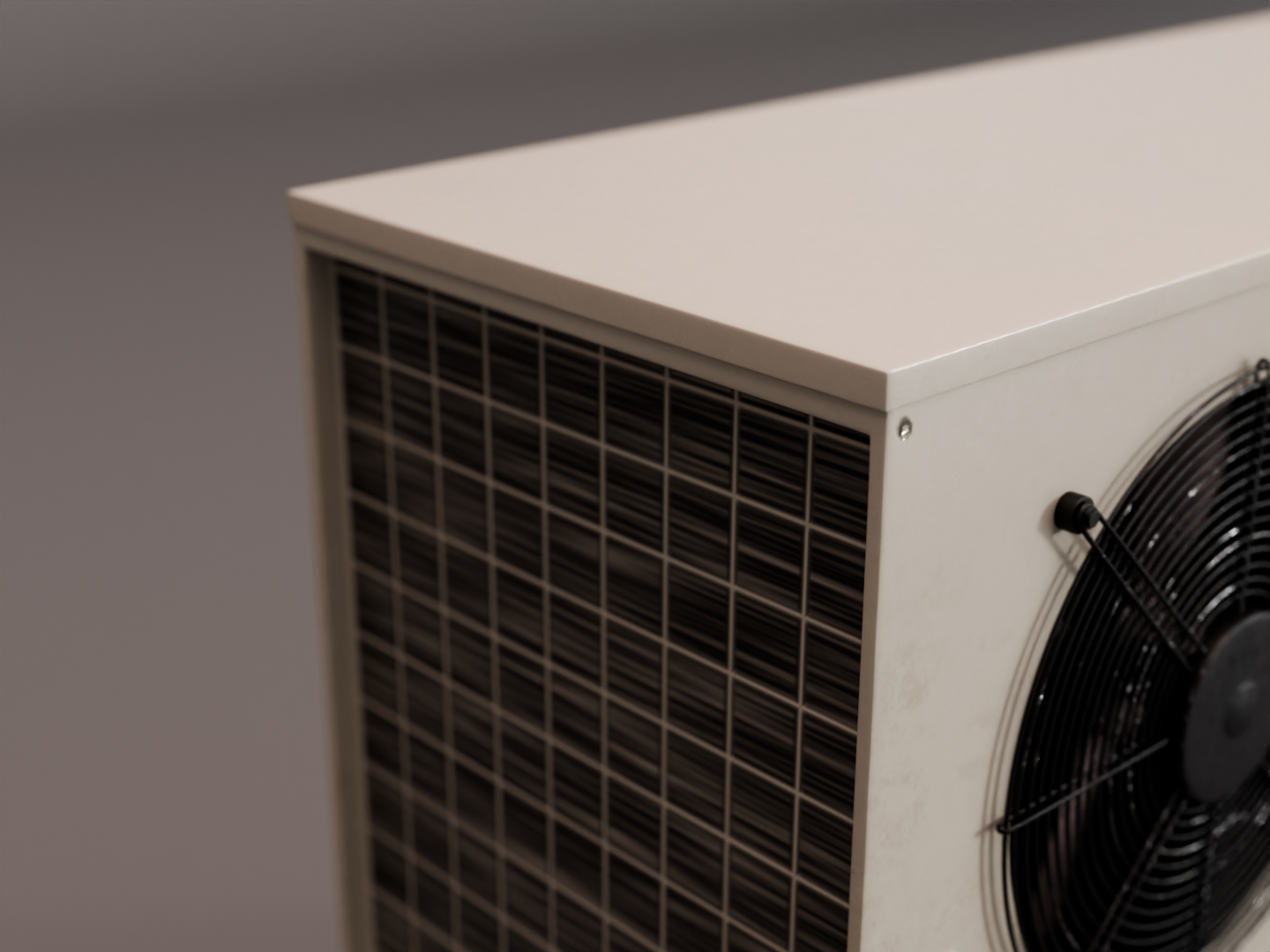 Dirty HVAC 3D model