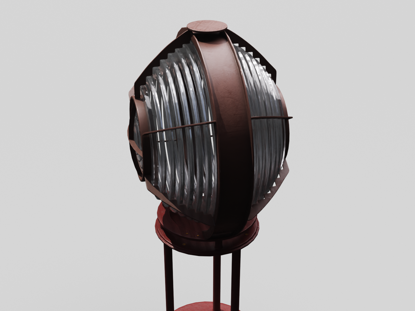 Fresnel light 3D model