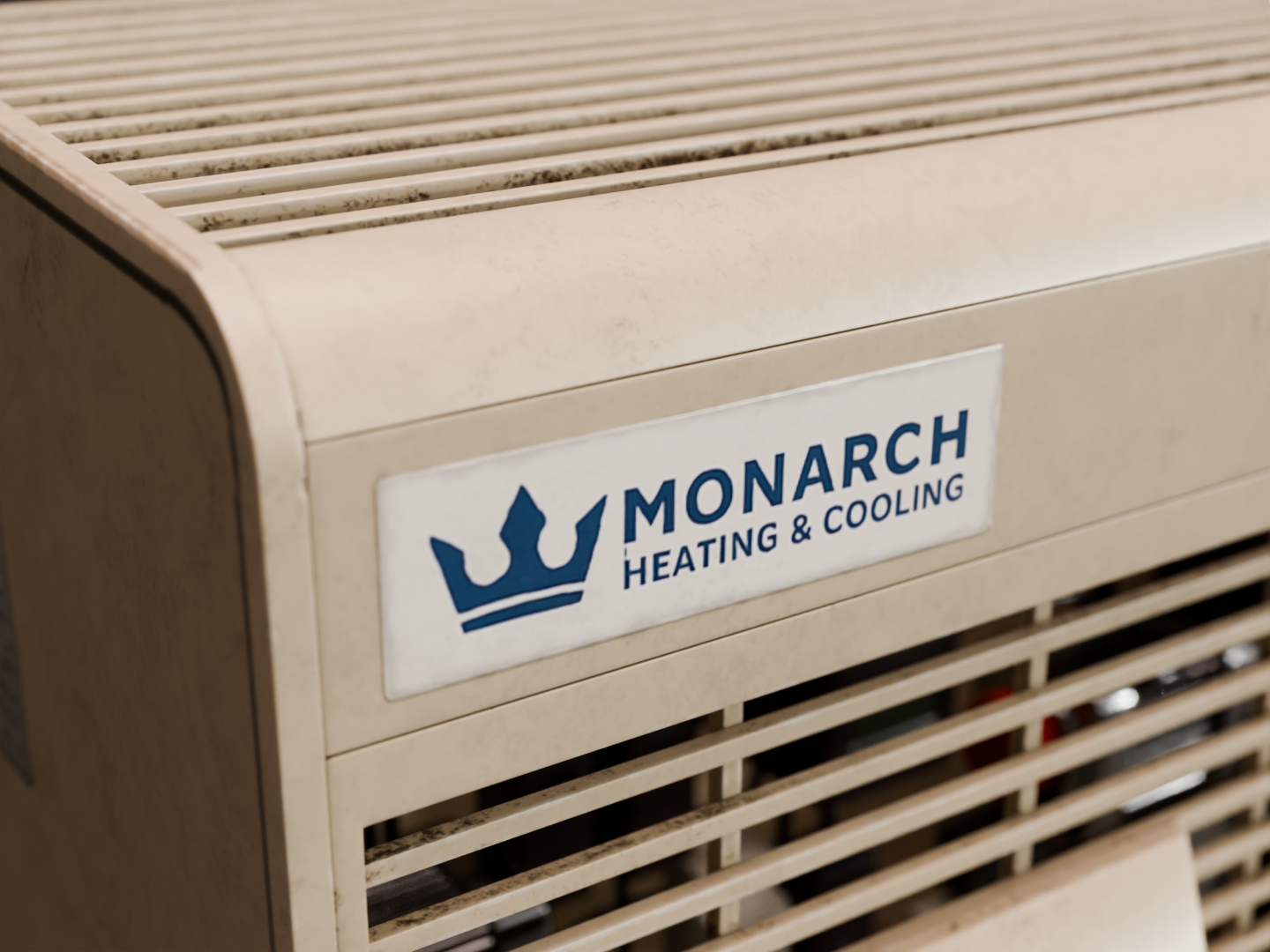 HVAC unit 3D model