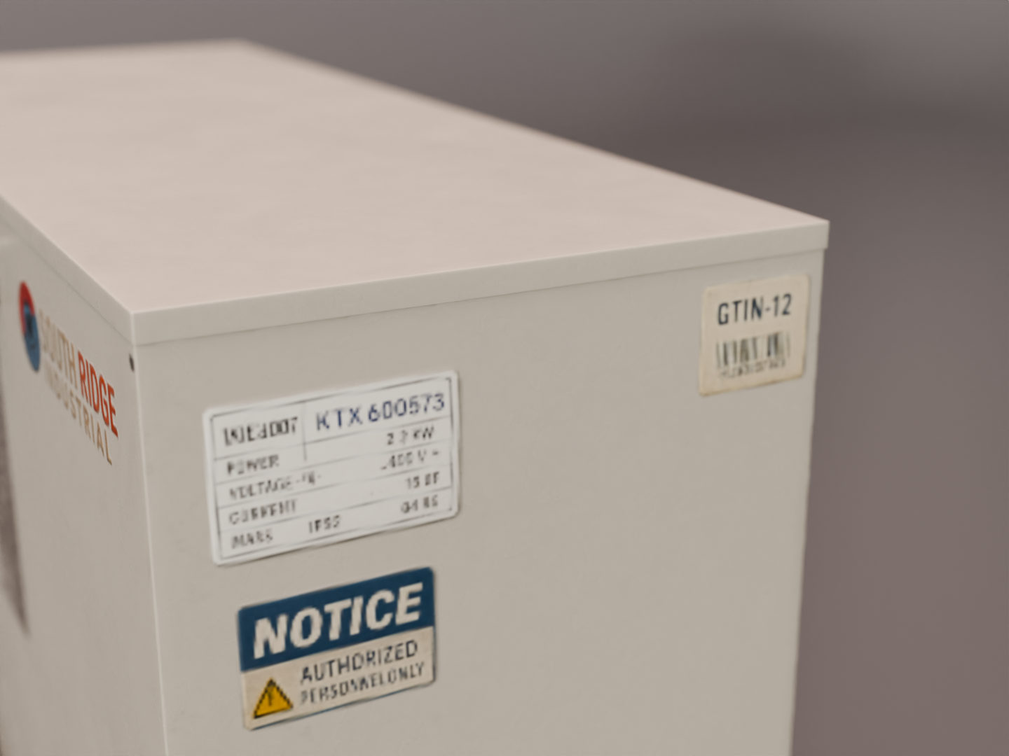 Dirty HVAC 3D model